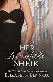 Book cover for "Her Irresistible Sheik" by Elizabeth Lennox