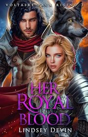 Book cover for "Her Royal Blood" by Lindsey Devin