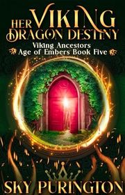 Book cover for "Her Viking Dragon Destiny"