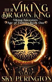 Book cover for "Her Viking Dragon King"