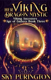 Book cover for "Her Viking Dragon Mystic"