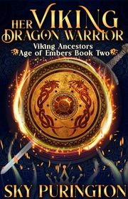 Book cover for "Her Viking Dragon Warrior"