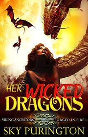 Book cover for "Her Wicked Dragons"