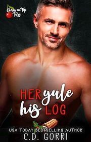 Book cover for "Her Yule His Log" by CD Gorri