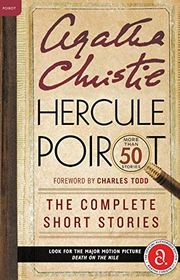 Book cover for "Hercule Poirot: The Complete Short Stories" by Agatha Christie