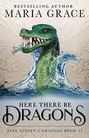 Book cover for "Here There Be Dragons"