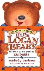Book cover for "Hi, I'm Loganbeary" by Melody Carlson