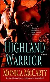 Book cover for "Highland Warrior" by Monica McCarty