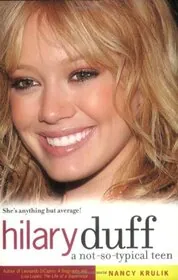 Book cover for "Hilary Duff" by Nancy Krulik