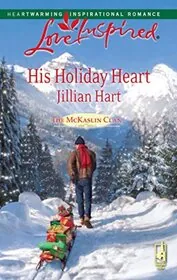 Book cover for "His Holiday Heart" by Jillian Hart