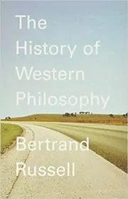 Book cover for "History of Western Philosophy" by Bertrand Russell
