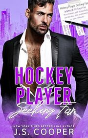 Book cover for "Hockey Player Seeking Fan" by JS Cooper
