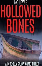 Book cover for "Hollowed Bones" by NC Lewis