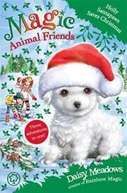 Book cover for "Holly Santapaws Saves Christmas" by Daisy Meadows