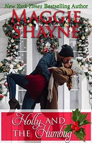 Book cover for "Holly and the Humbug" by Maggie Shayne