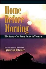 Book cover for "Home Before Morning" by Lynda Van Devanter