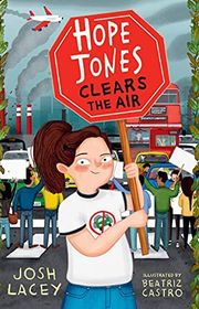 Book cover for "Hope Jones Clears the Air" by Josh Lacey