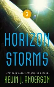 Book cover for "Horizon Storms" by Kevin J Anderson