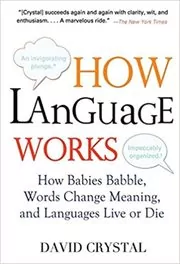 Book cover for "How Language Works" by David Crystal