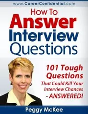 Book cover for "How to Answer Interview Questions" by Peggy McKee