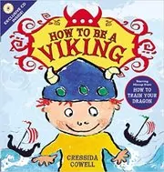 Book cover for "Hiccup the Seasick Viking / How To Be A Viking" by Cressida Cowell