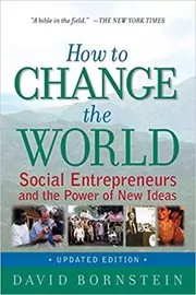Book cover for "How to Change the World" by David Bornstein