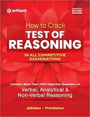 Book cover for "How to Crack Test Of Reasoning" by Jaikishan