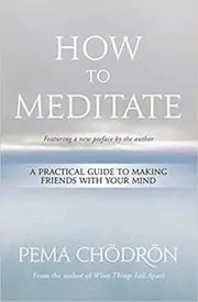 Book cover for "How to Meditate" by Pema Chödrön