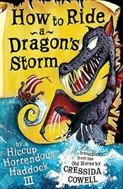 Book cover for "How to Ride a Dragon's Storm" by Cressida Cowell