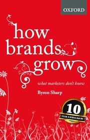 Book cover for "How Brands Grow" by Byron Sharp