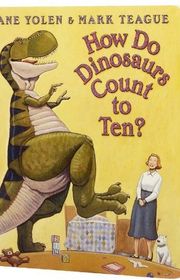 Book cover for "How Do Dinosaurs Count to Ten?" by Jane Yolen
