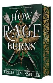 Book cover for "How Rage Burns" by Tricia Levenseller