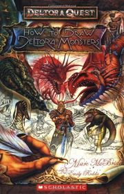 Book cover for "How to Draw Deltora Monsters" by Emily Rodda