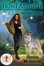 Book cover for "Howl About It" by Donna McDonald