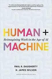 Book cover for "Human + Machine" by Paul R. Daugherty