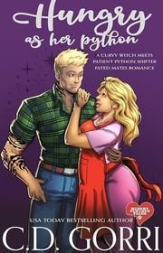 Book cover for "Hungry As Her Python" by CD Gorri