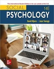 Book cover for "ISE Social Psychology" by David Myers