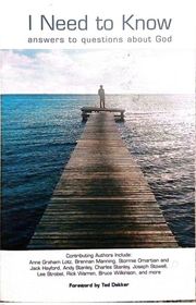 Book cover for "I Need To Know: Answers To Questions about God" by Lee Strobel