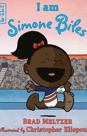 Book cover for "I am Simone Biles" by Brad Meltzer