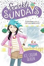 Book cover for "Ice Cream Queen"