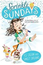 Book cover for "Ice Cream and Sweet Dreams"