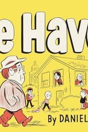 Book cover for "Ice Haven" by Daniel Clowes