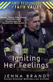 Book cover for "Igniting Her Feelings" by Jenna Brandt