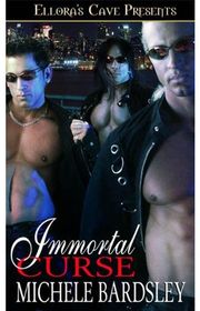 Book cover for "Immortal Curse" by Michele Bardsley