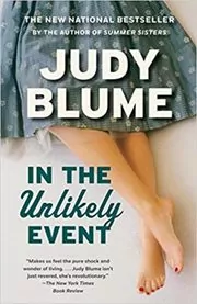 Book cover for "In the Unlikely Event" by Judy Blume