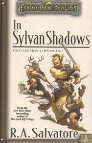 Book cover for "In Sylvan Shadows" by RA Salvatore