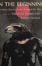Book cover for "In the Beginning" by Virginia Hamilton