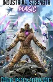 Book cover for "Industrial Strength Magic" by Macronomicon