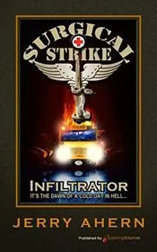 Book cover for "Infiltrator" by Jerry Ahern
