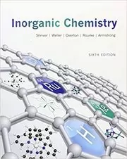 Book cover for "Inorganic Chemistry" by Duward Shriver